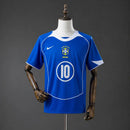 Camisa Retrô Brasil 2004 Ronaldinho Torcedor