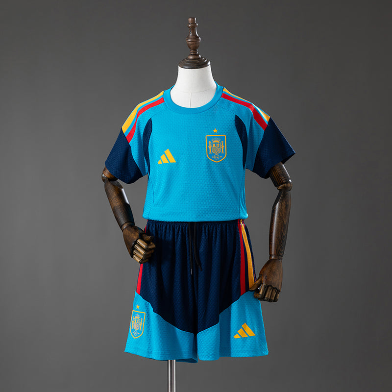 Conjunto Infantil Espanha 2026 Versao Jogador