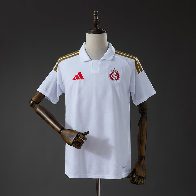 Camisa Internacional 2026/27 Torcedor New Balance Masculina - Branco+Vermelho