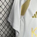 Camisa Al-Nassr III 24/25 Torcedor Masculina - Branco e Dourado