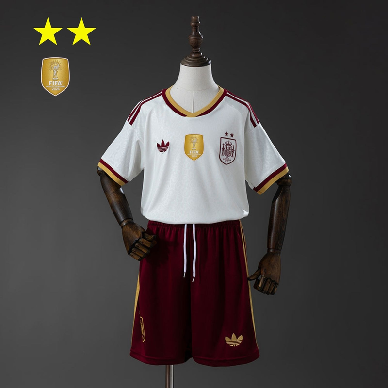 Conjunto Infantil Espanha 2026 - 2 Estrelas  Temporada 26