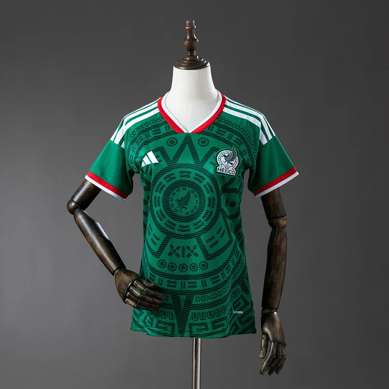 Camisa Baby Look México Feminina Torcedor Temporada 26/27